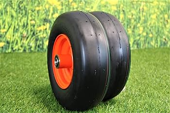 りんご　1117 1 New 11x4.00-5 Antego Smooth 4 Ply Tire & Kubota Zero Turn