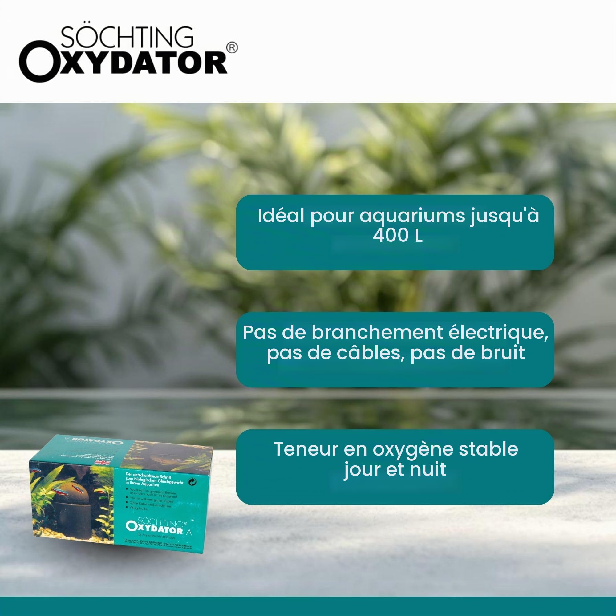 Oxydator A Pompe à Air pour Aquariophilie