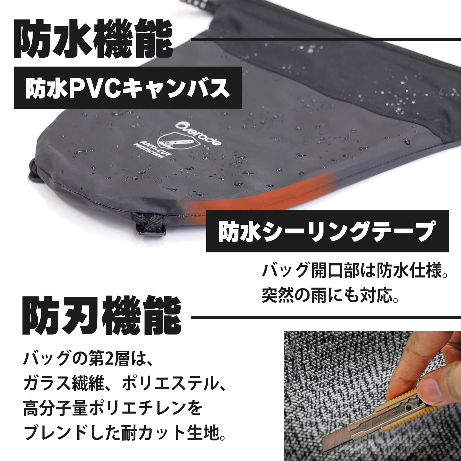 Overade LOXI Lサイズ 自転車ロック機能付き防水防刃バッグ Amazon.co.jp: Overade 自転車バッグ ダイヤルロック付 防水 防