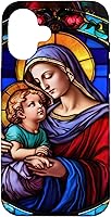Vista 32 de Blessed Virgin Mary and Jesucristo - Carcasa para iPhone 17