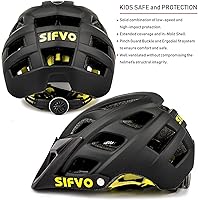 Vista 8 de Casco de bicicleta para niños, casco de bicicleta para niños y niñas de 8 años en adelante, con visera fresca, casco de bicicleta para niños, casco