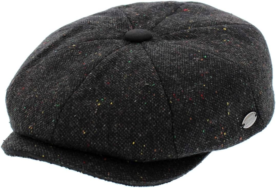 Whiteley Fischer Galactic Tweed Newsboy/Bakerboy Cap (M70)