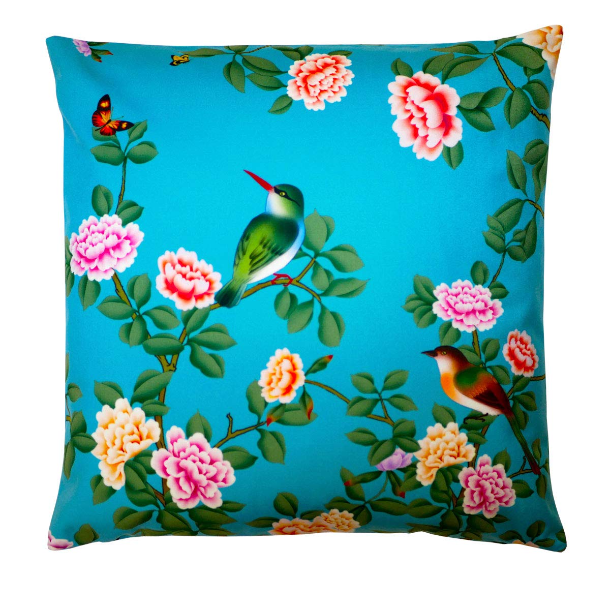 新品 ◆絹のクッションカバー ◆ シノワズリ ◆ Made in vietnam Amazon.co.jp: シノワズリ クッションカバー 45角 45×45cm 4色展開