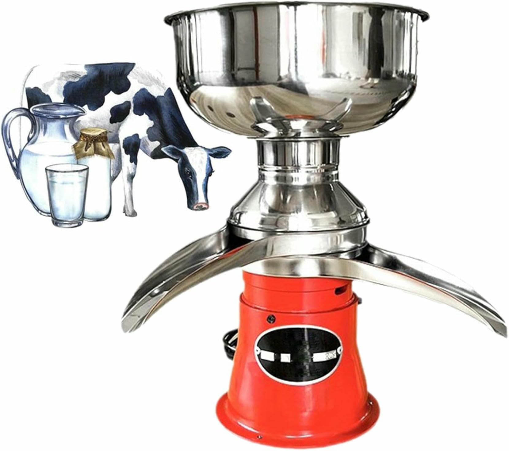 Séparateur de crème au lait entier pour faire du beurre frais à la ferme