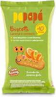 Papapá, Biscoito infantil, Biscotti, Sabor Laranja & Cenoura, 60g, Verde