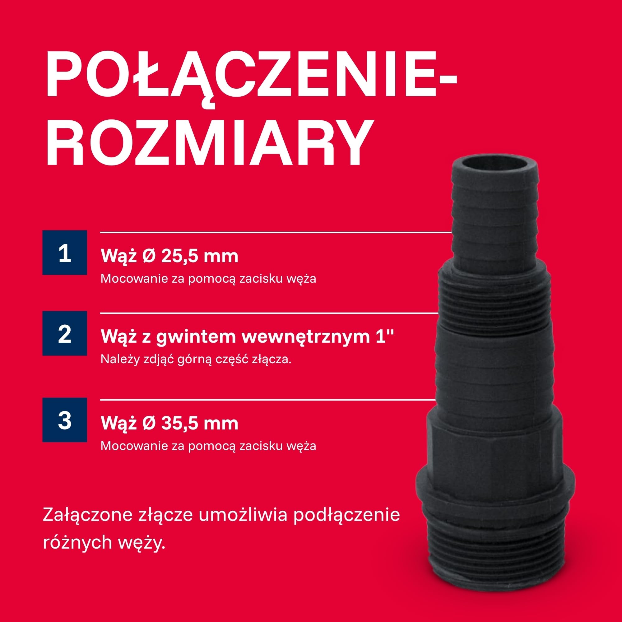 T.I.P. Zanurzeniowa Pompa Drenażowa ze Stali Nierdzewnej – 6000 l/h, Płaskie Zasysanie 1mm, Zawór Zwrotny, 6m, FlatOne6000 IX, 30440