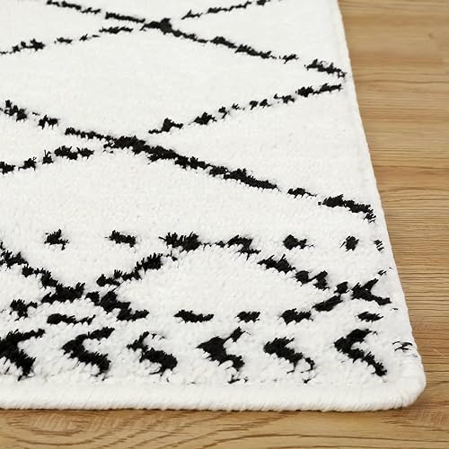 Miniatura 2 de GAOMON Alfombra de pasillo de 2 x 6 pulgadas, con líneas geométricas, moderna, minimalista, antideslizante, para pasillo, alfombra de cocina,