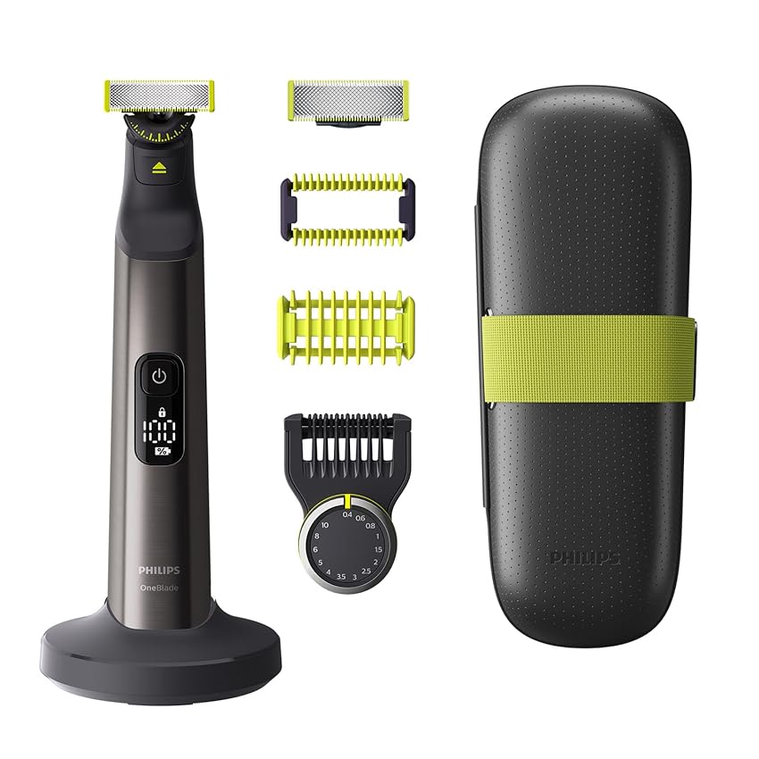 Immagine del prodotto Philips OneBlade Pro 360 Face & Body, Rade, Regola E Rifinisce Qualsiasi Lunghezza Di Capelli, 14 Impostazioni Di Lunghezza (modello QP6651/30)