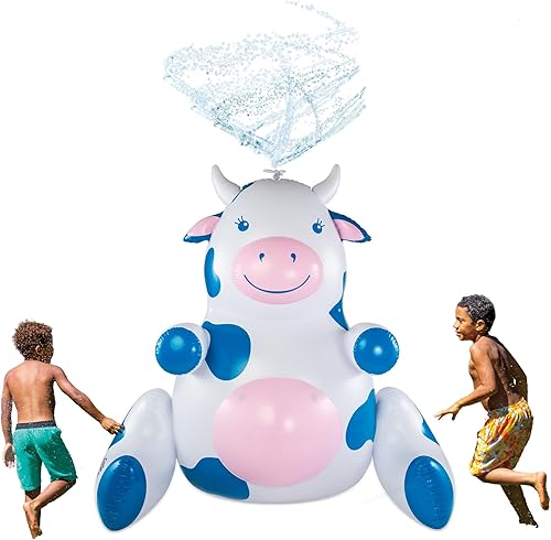 BigMouth Inc. Rociador de agua inflable para patio trasero, rociador de agua para el patio trasero, perfecto para juegos de agua familiares al aire