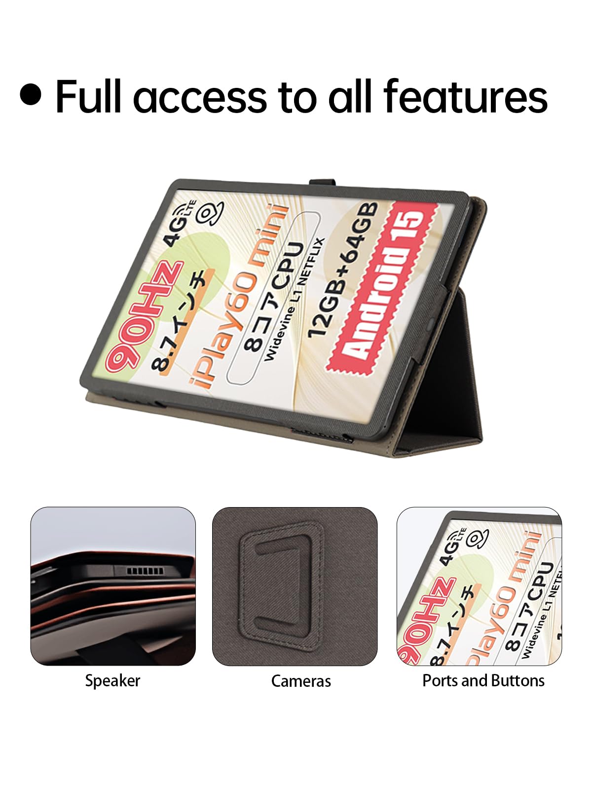 Amazon.com: Case for BNCF Bpad Mini SE Android 15 Tablet 8.7 inch