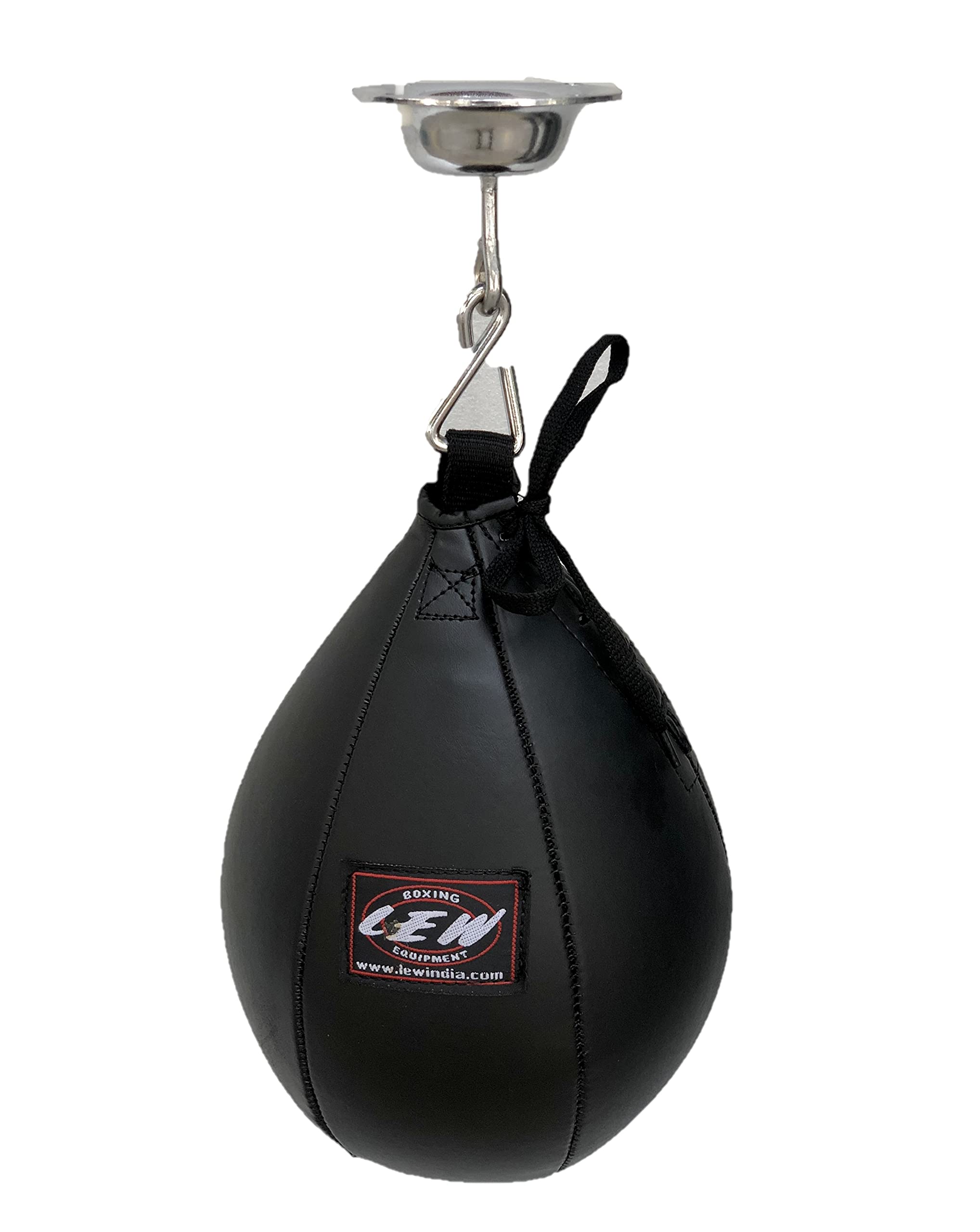 LEW All Black Durahide Leather Speed Bag with Swivel (B091Z2FYWL) Amazon Price History, Amazon Price Tracker