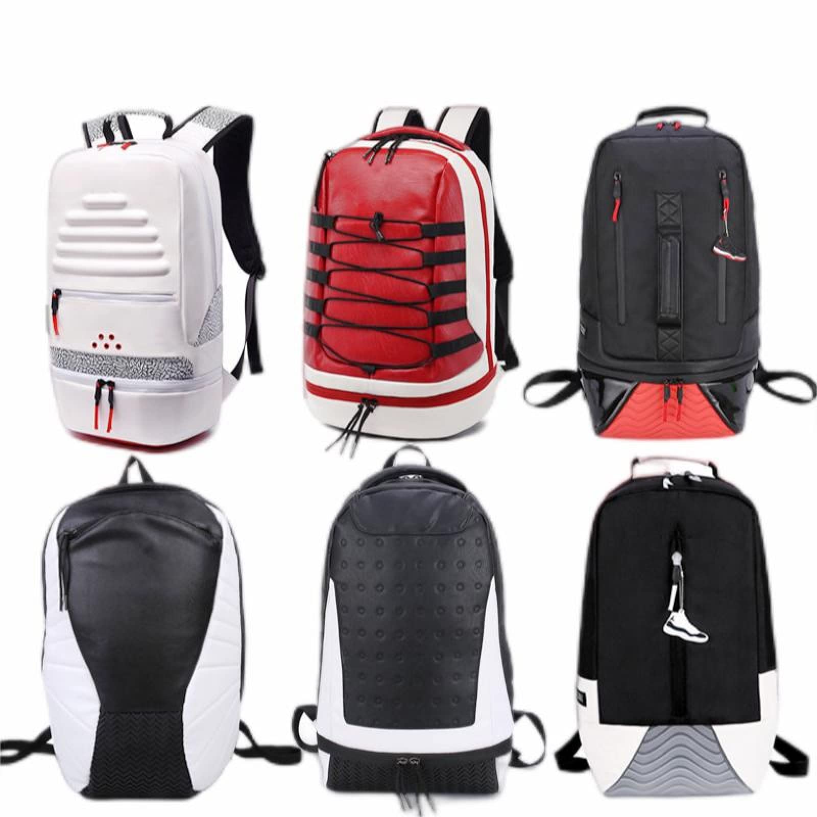 Plecak w stylu sportowym o dużej pojemności wodoodporna torba na komputer plecak podróżny laptop dla kobiet mężczyzn 35,4 cm (AJ12-calowy)