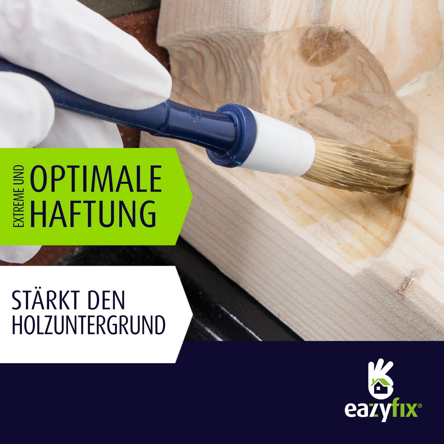 EAZYFIX® Holz Reparaturset Groß für Holzreparaturen innen & außen