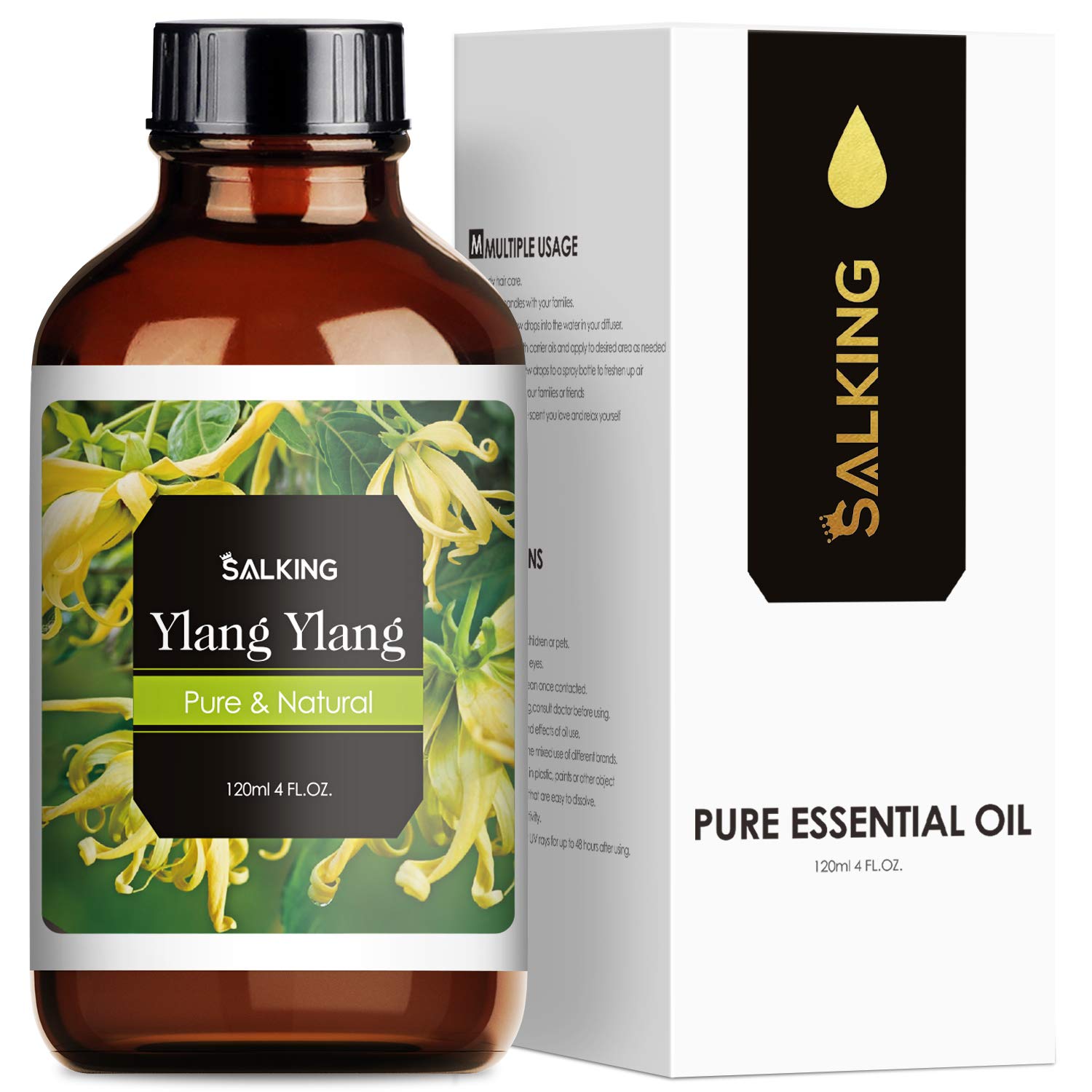 Ylang Ylang Essential Oil Fl Oz 120ml Pure Natural Desertcart
