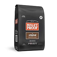 Vista 17 de The Original Whole Bean Coffee, tostado medio, 12 onzas, café 100% arábica apto para balas, café limpio certificado, Rainforest Alliance, procedente