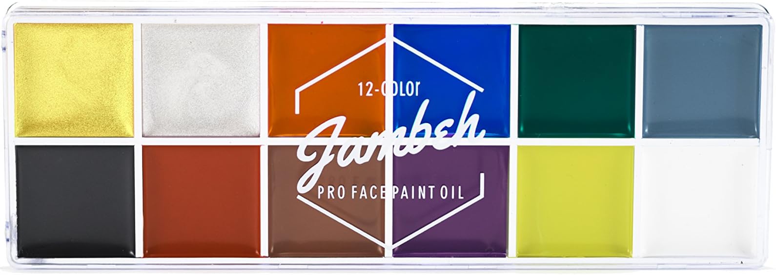 Pro Face Paint Oil - Waterproof Greasepaint For Professional Artists, Costume Enthusiasts, And Cosplay Fanatics - Create Special Effects And Crazy Looks At Your Next Party
