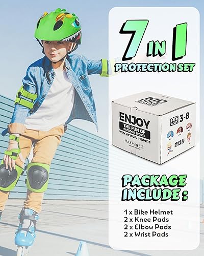 Miniatura 6 de VICTGOAL Casco de bicicleta para niños pequeños, ligero 3D, casco de bicicleta para niños y niñas de 3 a 8 años para scooter, ciclismo, patinaje