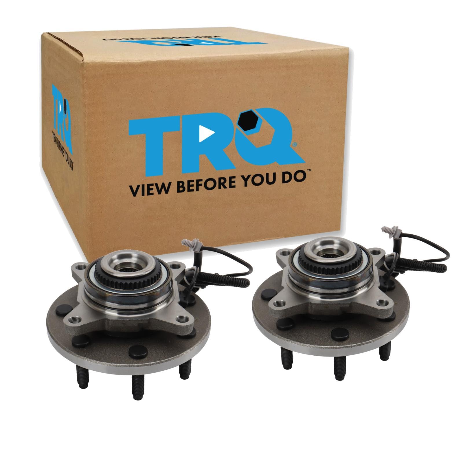 TRQ 2 Piece Wheel Bearing &amp; Hub Assembly Set