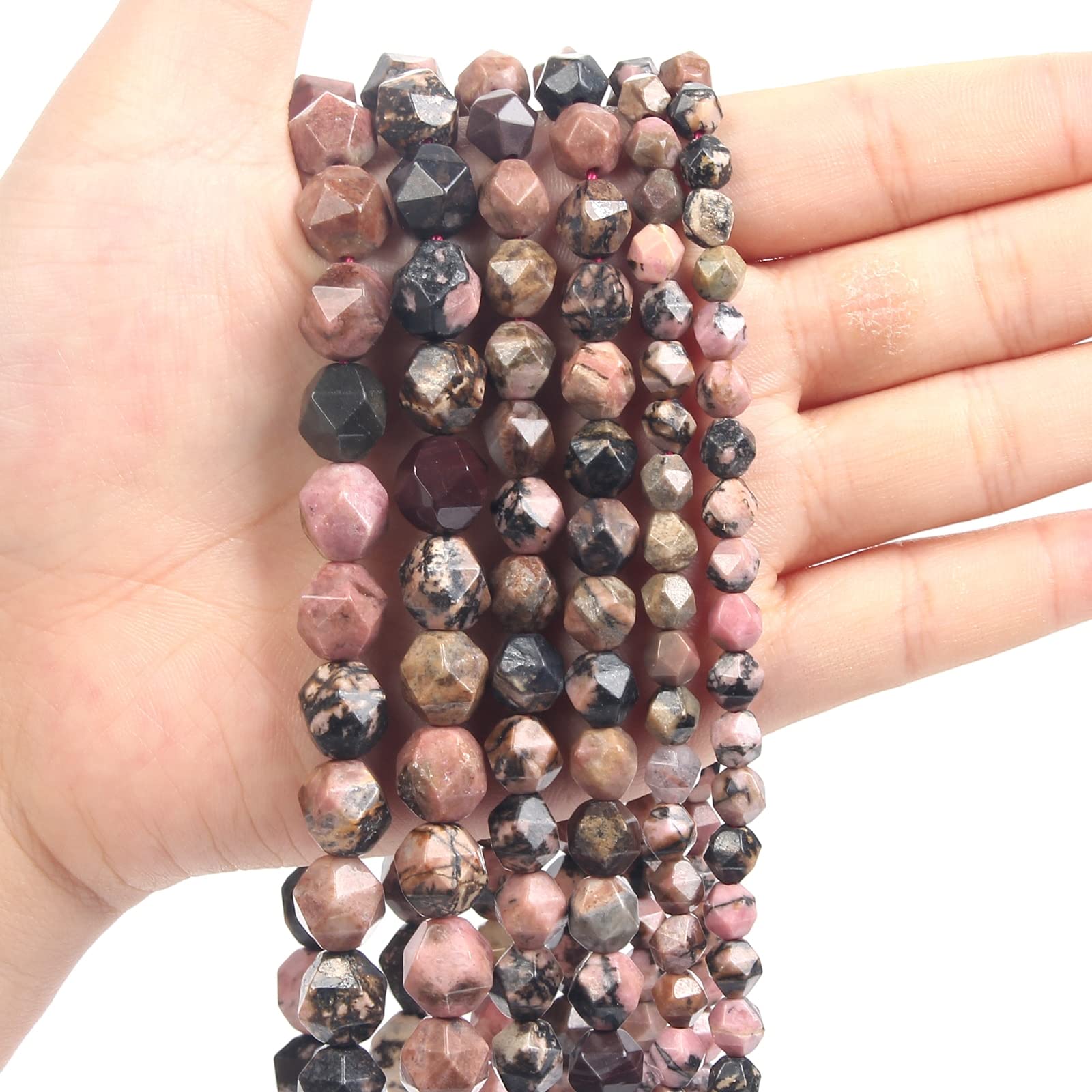 Perline Pietre Preziose 10mm 100 Perline Cianite Naturale 10 Mm - Pietre Preziose Per Gioielli Fai Da Te - Sfuse Perline Artigianato Sfuse - Foto 2