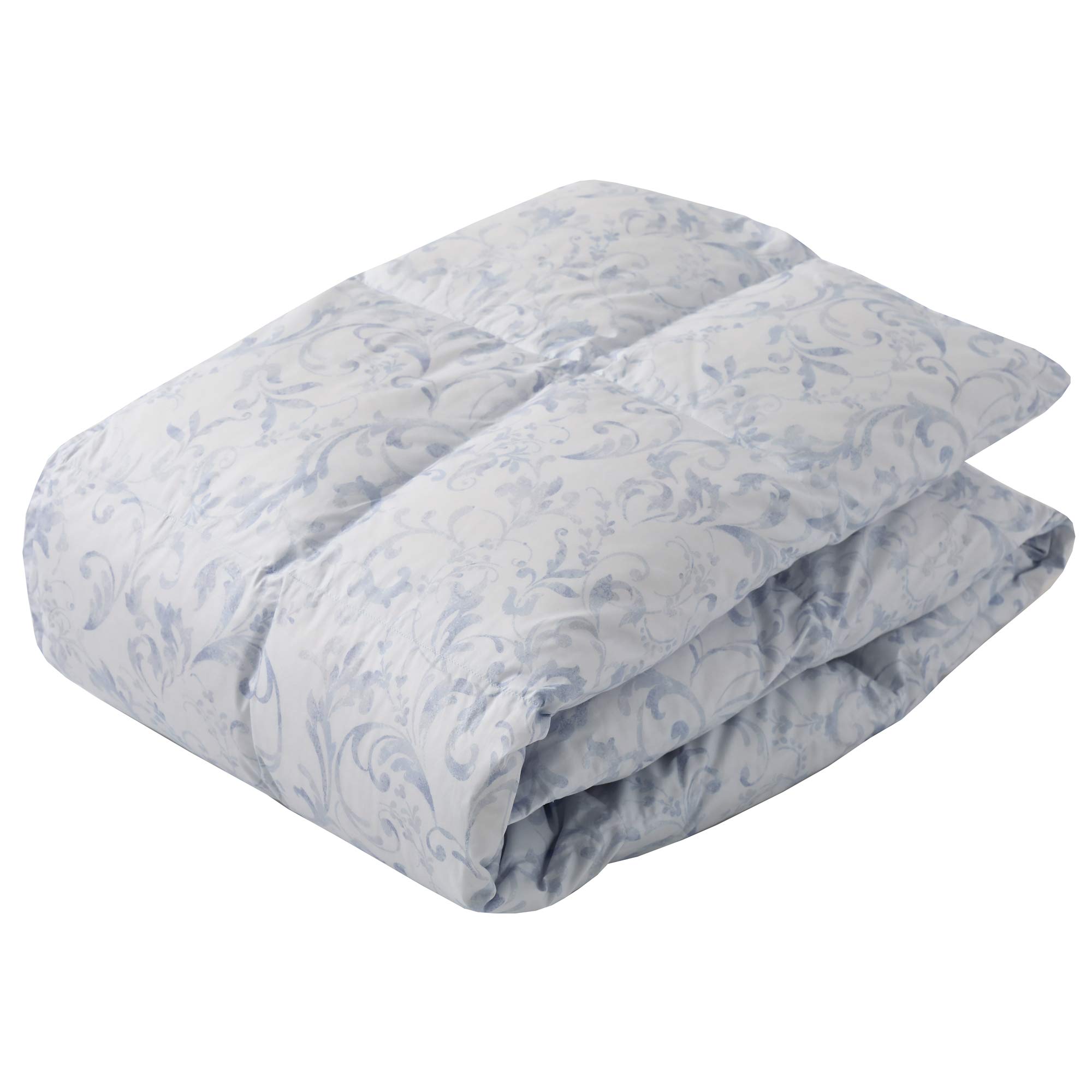 Amazon｜nishikawa 【 西川 】 ダウンケット (羽毛肌掛け布団) ブルー