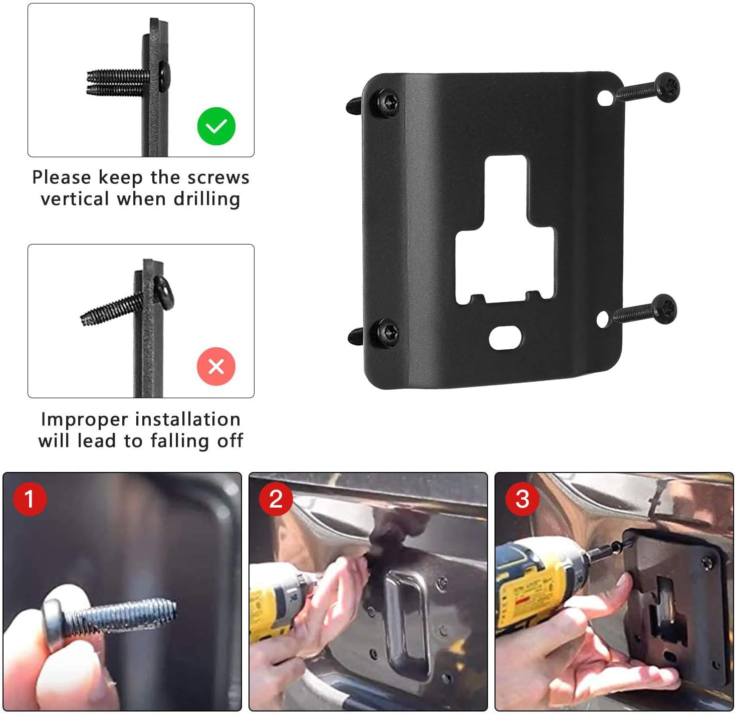 BEIJIAOFLY 4 Pack 2015-2021 F150 F250 F350 Boxlink Tie Down Anchors Cleats Bed Tie Downs with Tie Down Plates Brackets Anti-Theft Screws01 : Automotive