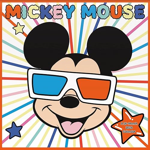Miniatura 2 de Calendario de pared y alfileres de Disney Mickey Mouse 2024