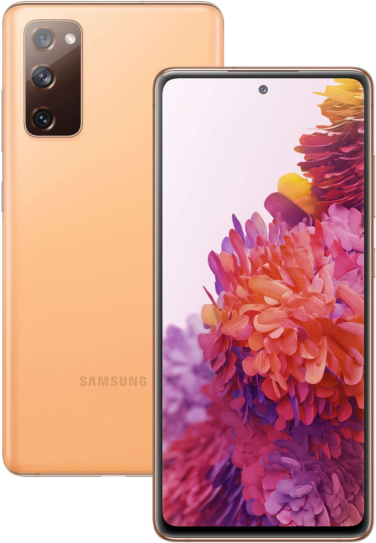 Galaxy S20 FE 5G Mobile Phone; Sim Free Smartphone - 128 GB - Cloud Orange (UK Version)