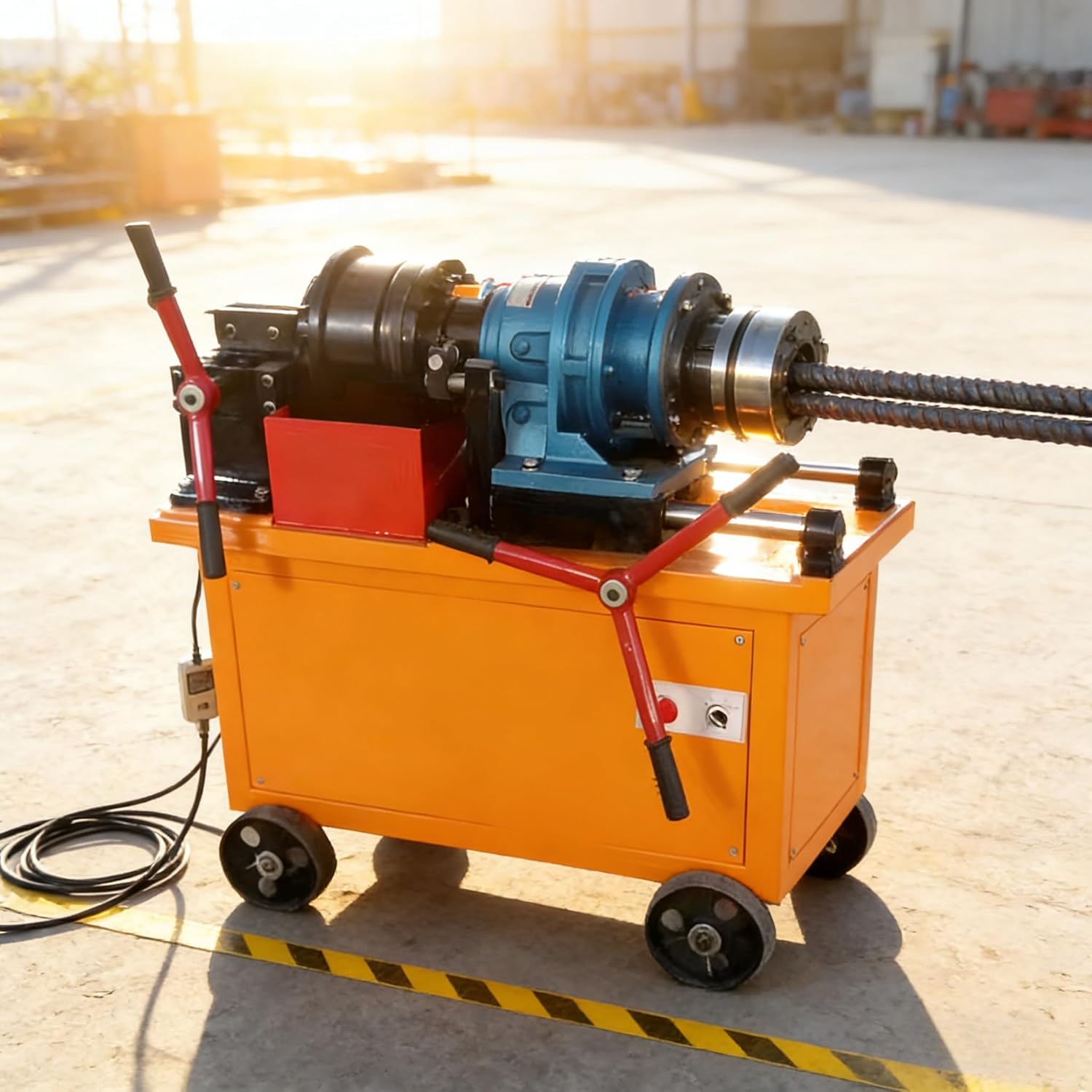 Rebar Threading Machine – Automatic Hydraulic Thread Rolling Equipment for Construction