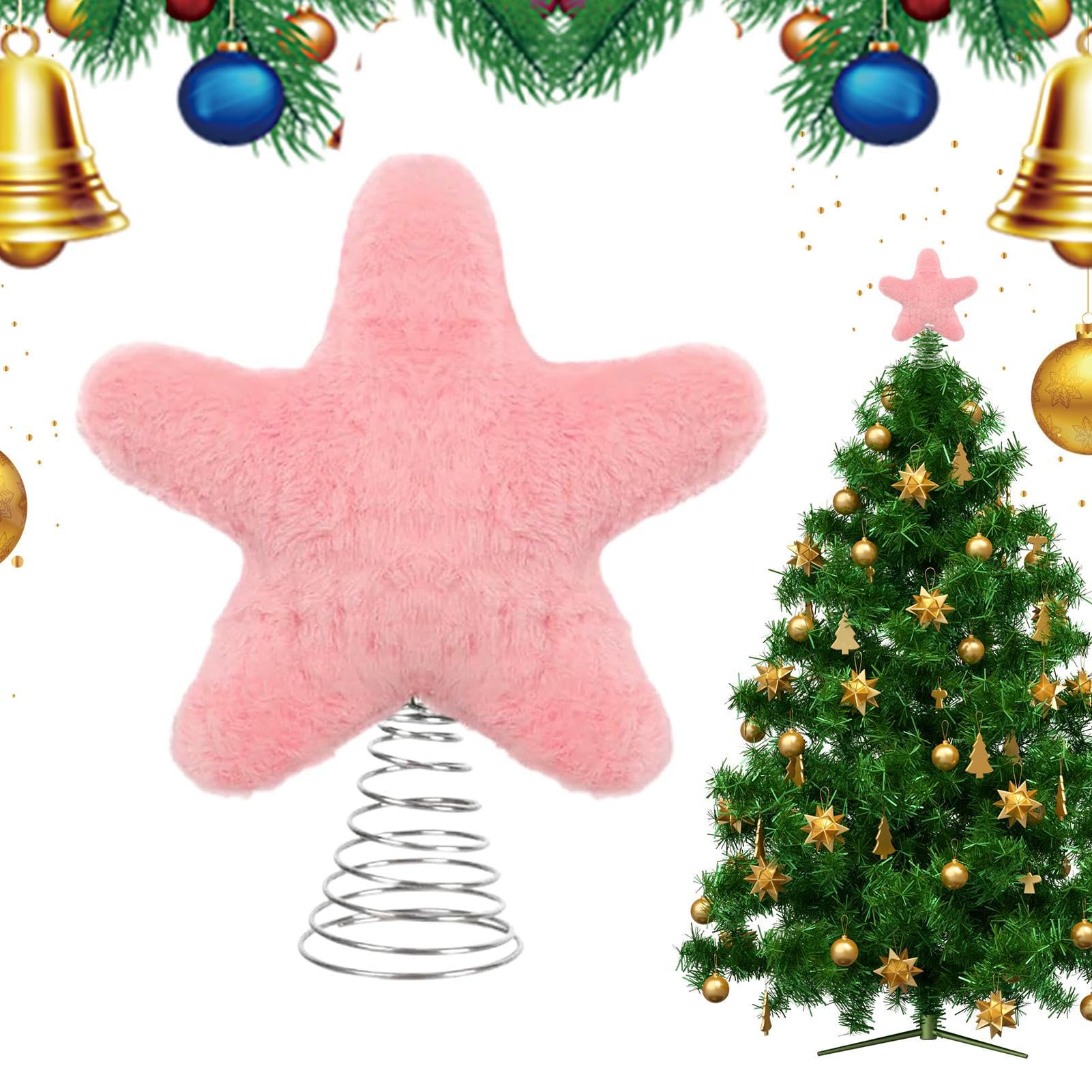 Étoile pour sapin de Noël au design mignon pour une décoration de table