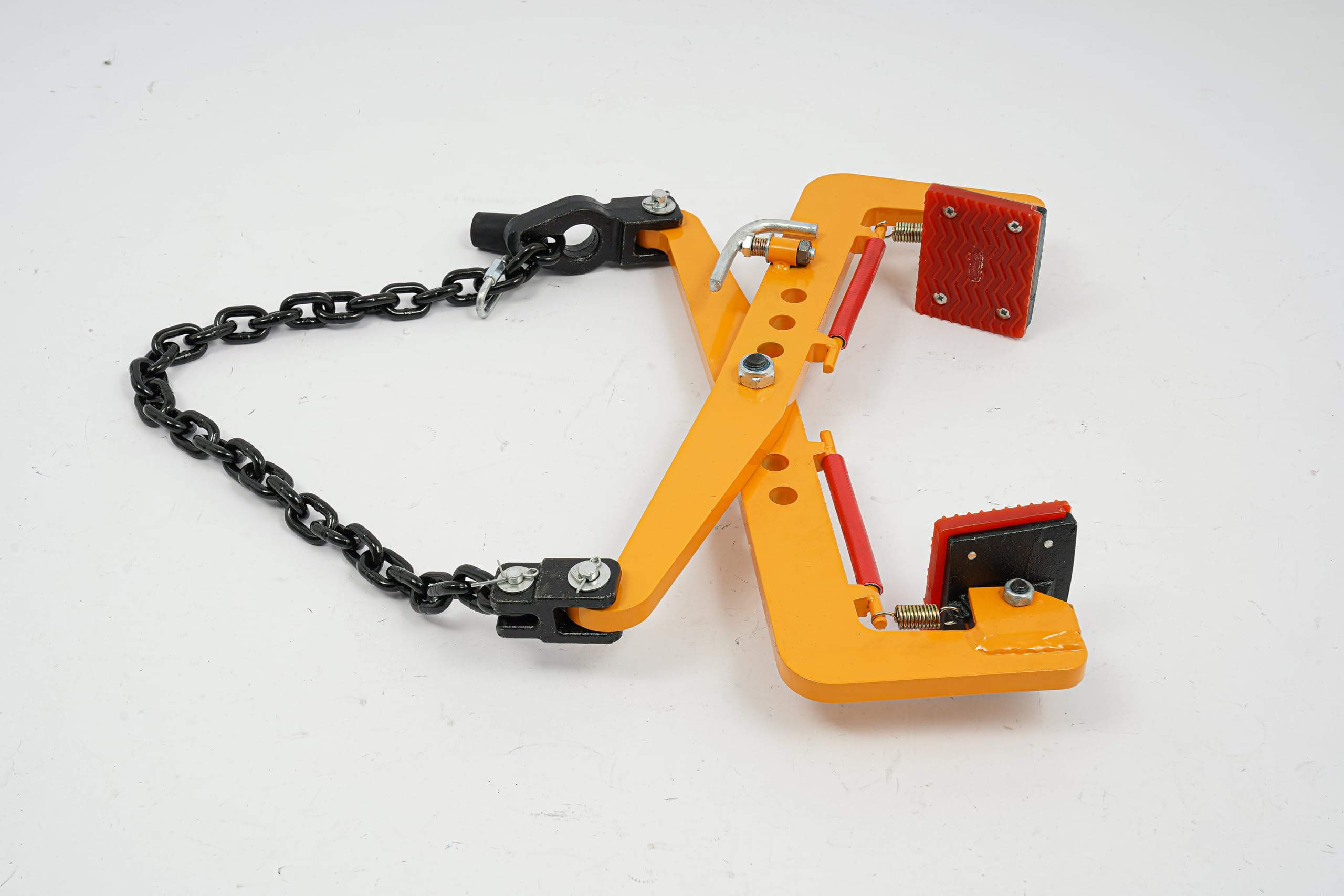 325 kg Steinheber Verstellbar, Hebeklemme, Universal Hebekrallen Verstellbare Öffnung 12-36cm Kettenklemme,Brettsteinhalterung zum Heben und Transportieren (Gelb,325kg,12-36cm)