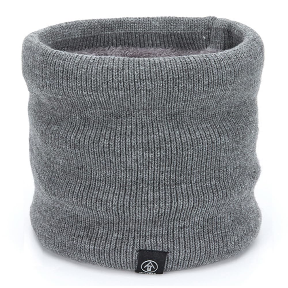 HGDGears Winter Halsschlauch Herren und Damen,Loop Schal Gesichtsmaske,Winddichte Kreisschlaufenschals Fleece Schal Schlauchtuch für Sport Outdoor Fahrrad Ski Joggen