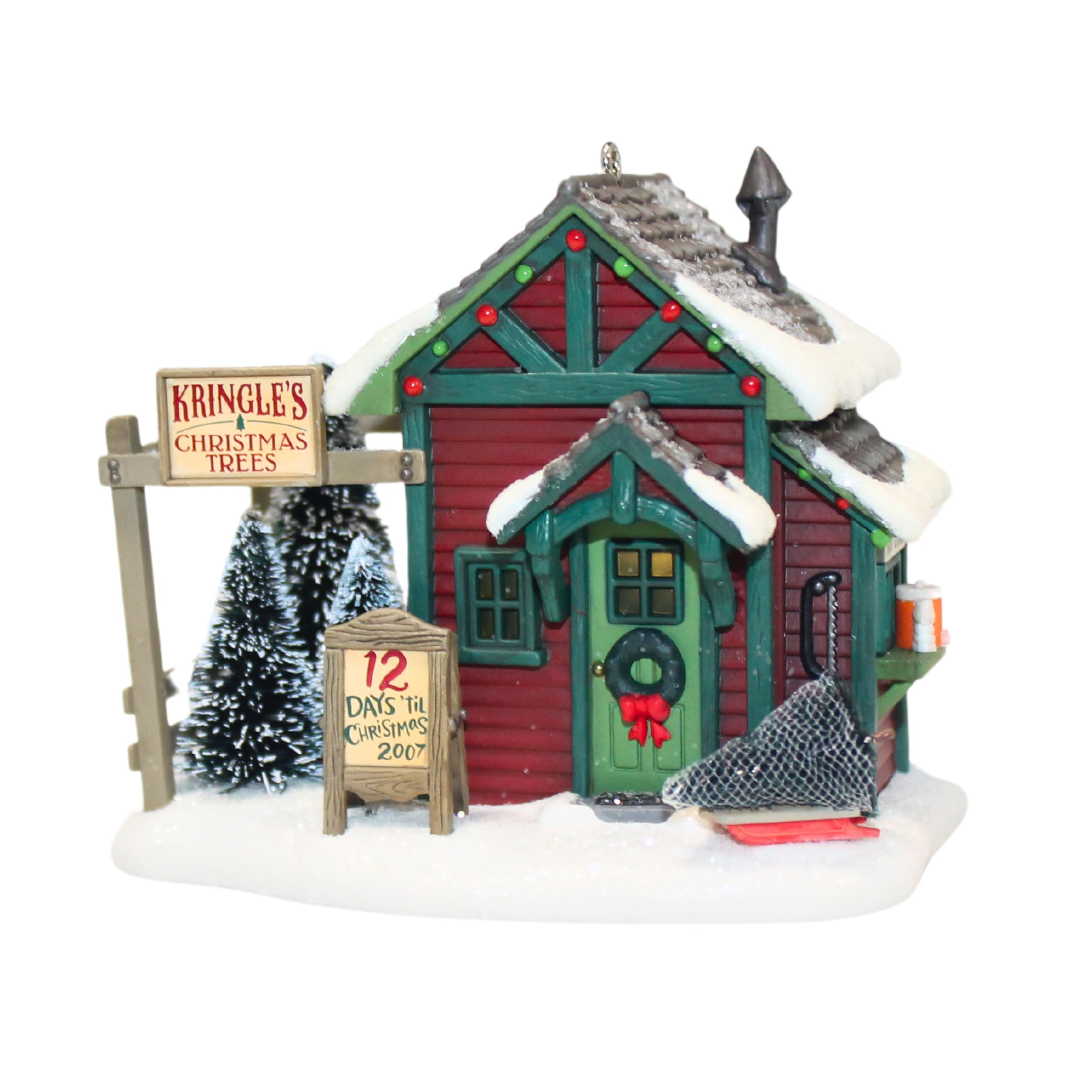 Hallmark Keepsake Ornament Kringle Christmas Tree Kringlewood Farms Collection 2007