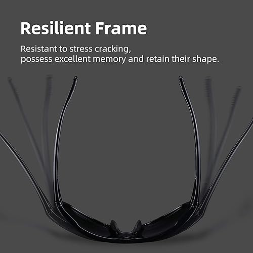 Miniatura 4 de RUNCL Gafas de sol deportivas polarizadas Cleon para hombres y mujeres, pesca, conducción, ciclismo