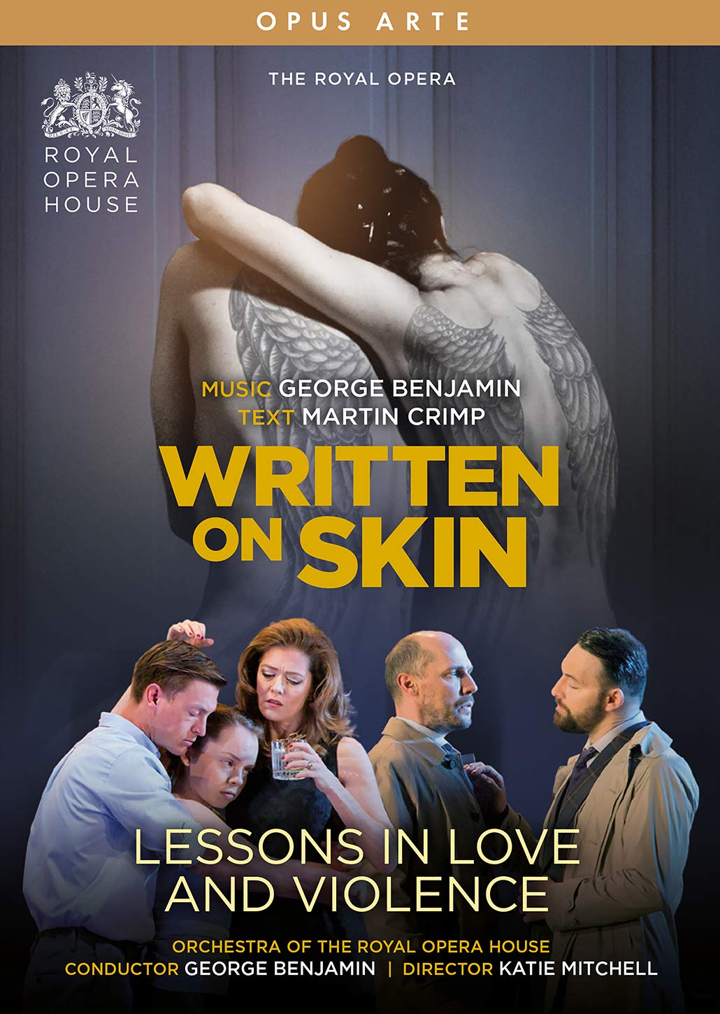 Benjamin: Written on Skin; Lessons in Love and Violence [Christopher Purves; Barbara Hannigan; Royal Opera House; George Benjamin] [Opus Arte: OA1309BD] [DVD]