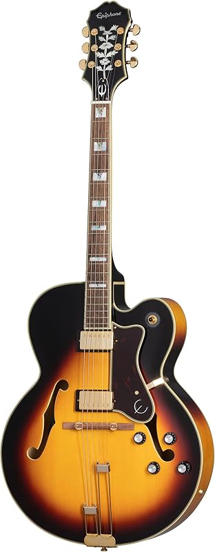 Broadway Archtop Hollowbody, Vintage Sunburst with Gig Bag