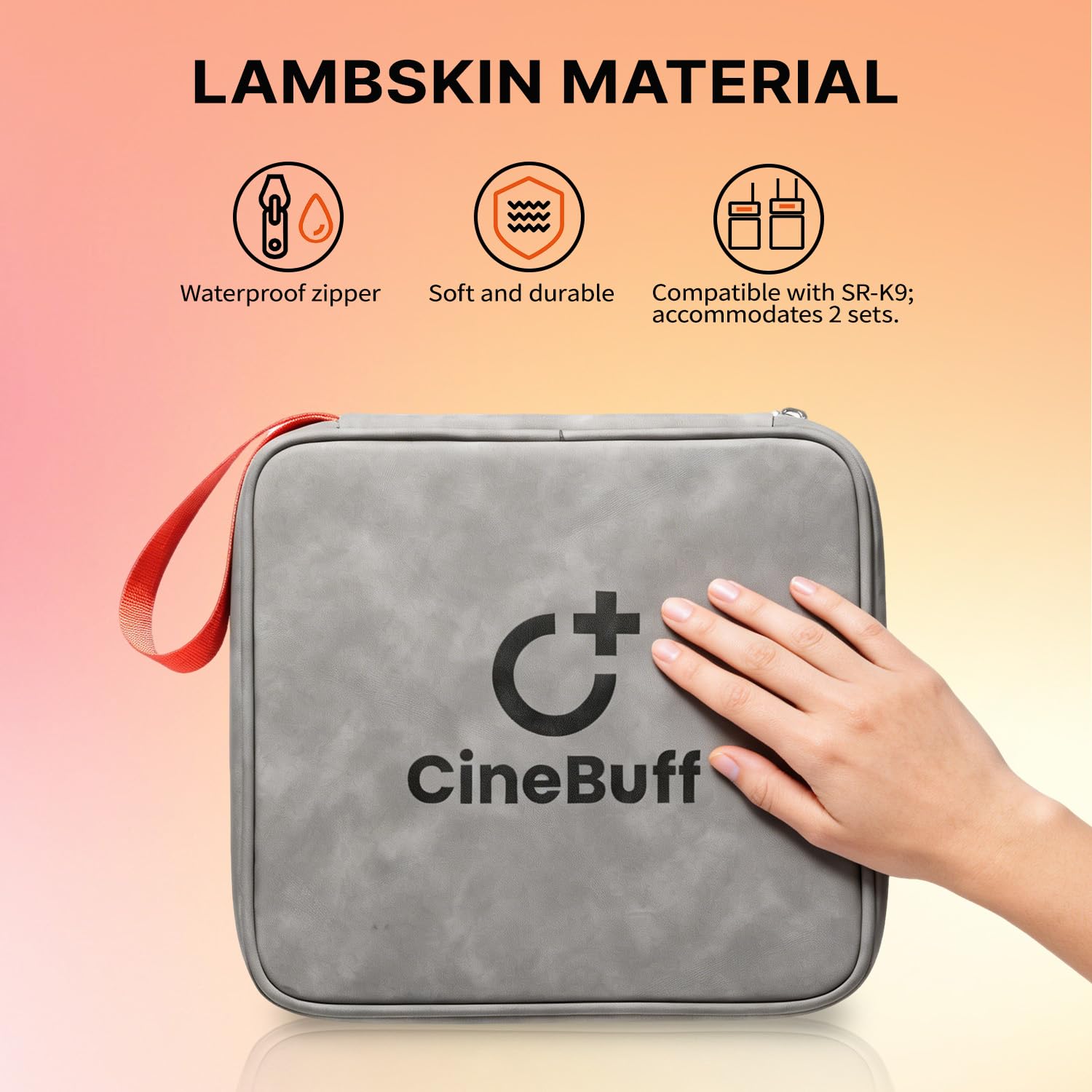 Saramonic CineBuff - Custodia per accessori e sistemi microfonici wireless
