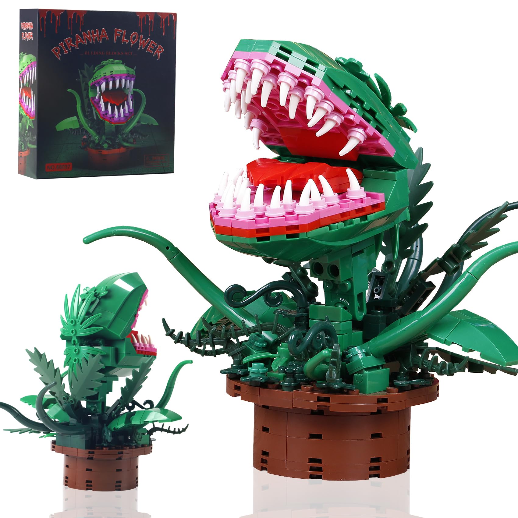 Amazon.co.jp: Audrey ピラニア植物人食い花モデル組み立てセット