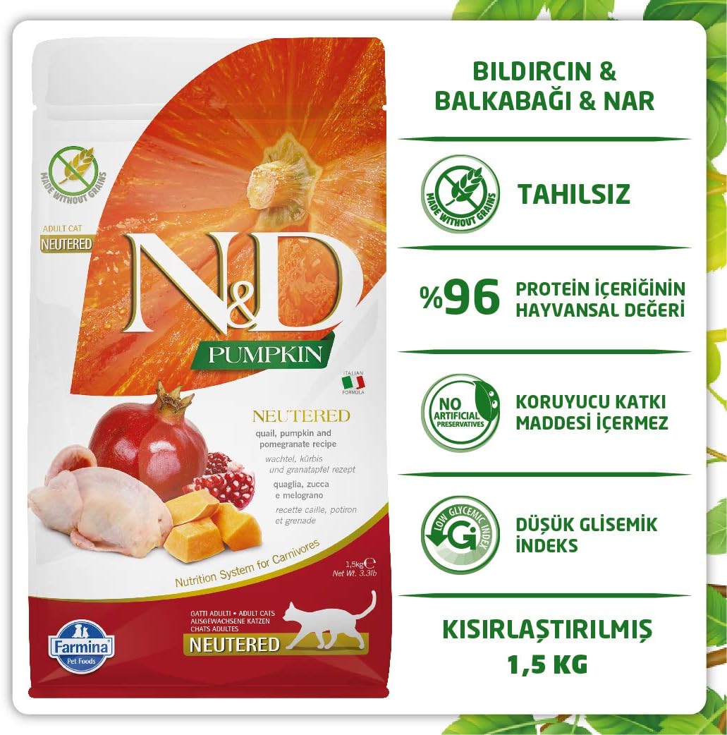 Quail & Pomegranate Neutered