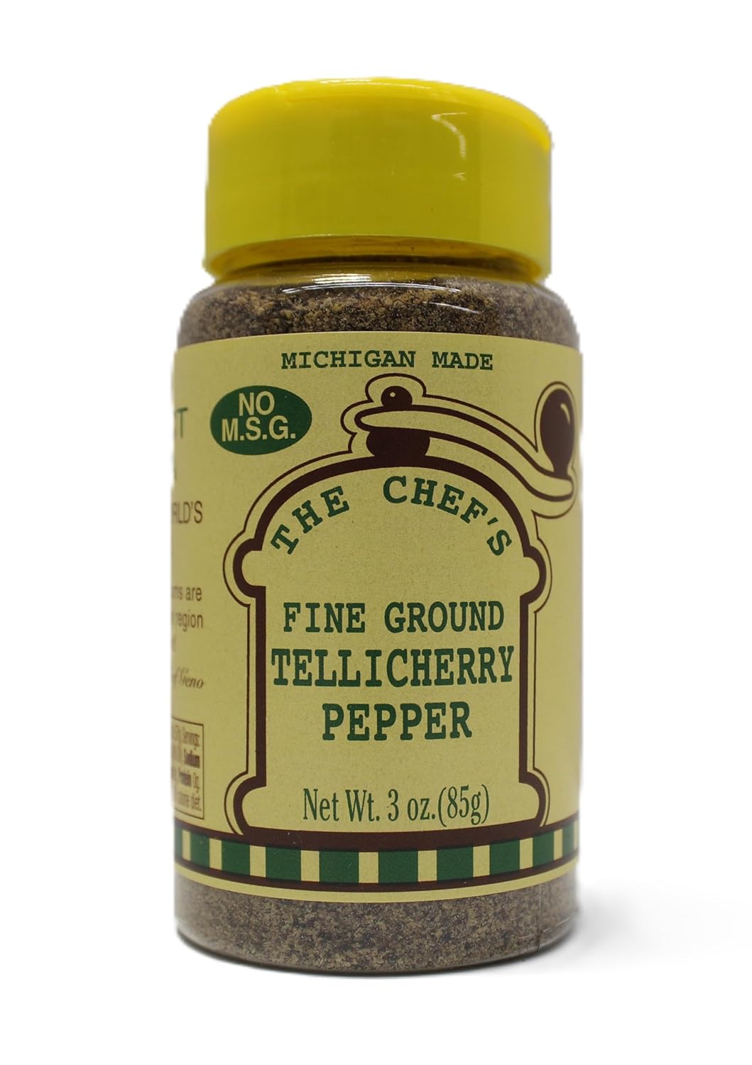 Fine Ground Tellicherry Pepper-9.5 oz-Large Bottle