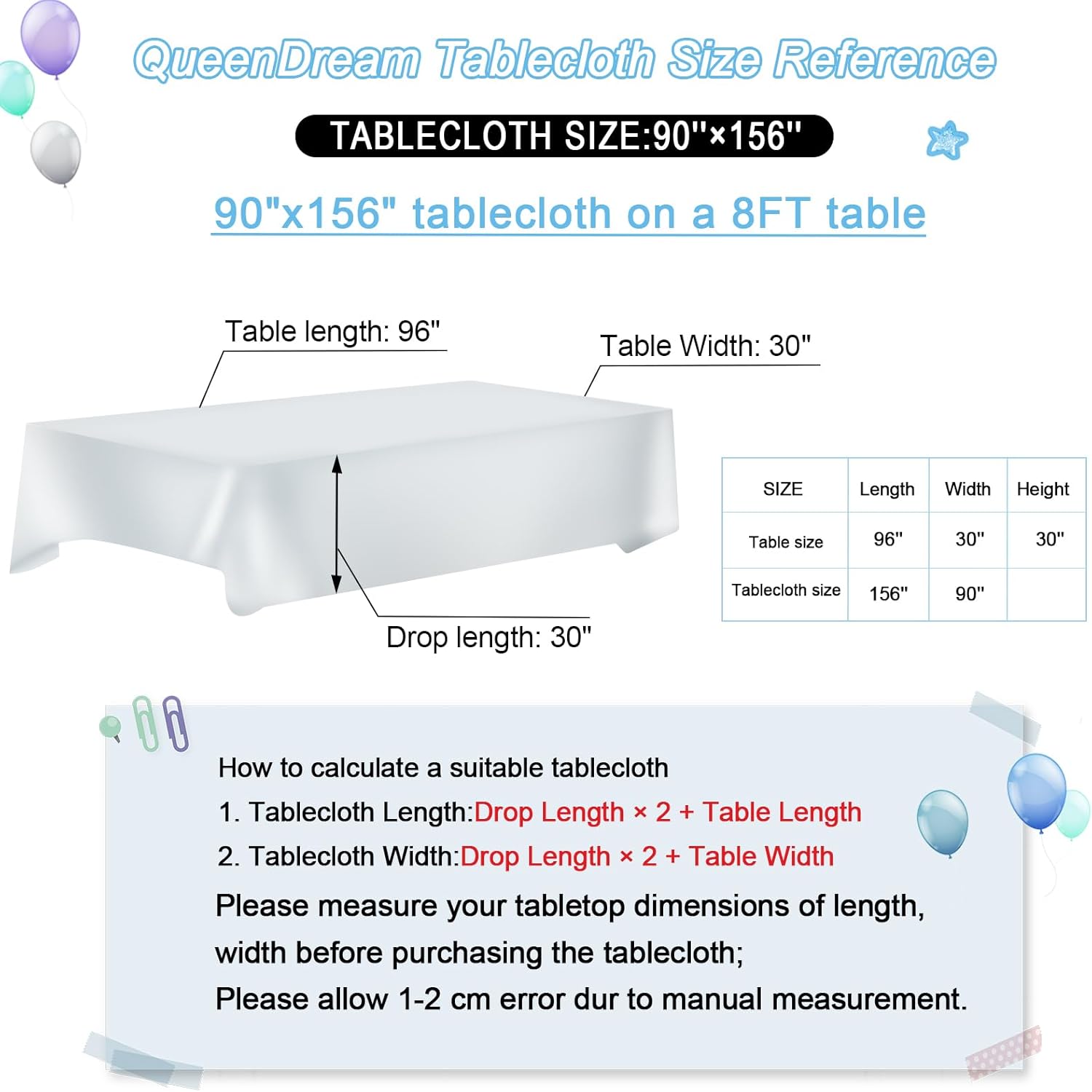 QueenDream Tablecloth 90x156 Rectangle Sequin Tablecloth Silver Wedding Table Linens Glitter Birthday Bridal Party Indoor Outdoor Decorations