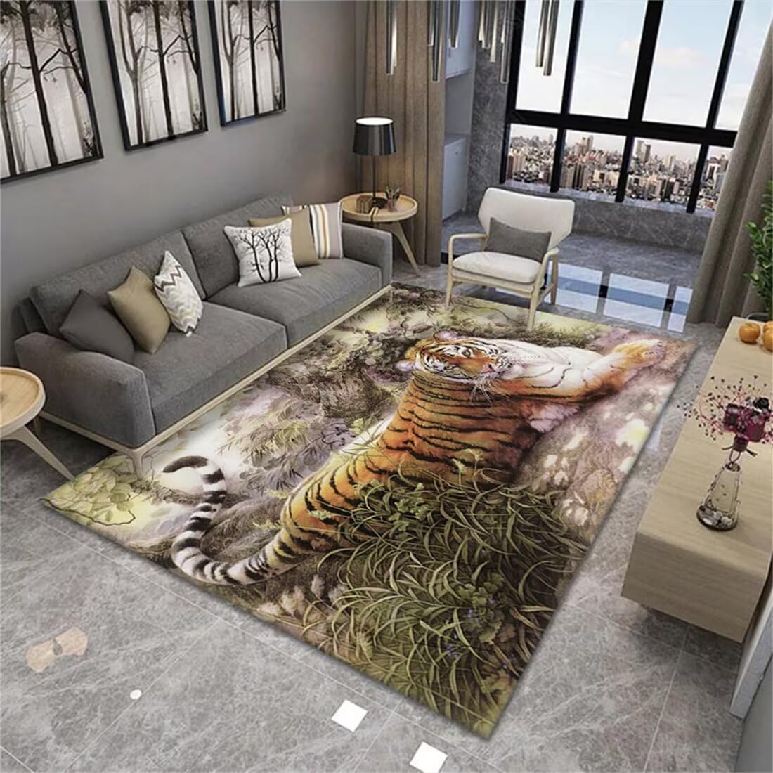Tapis de couloir lavable élimine les taches dans le salon et la deco chambre bebe