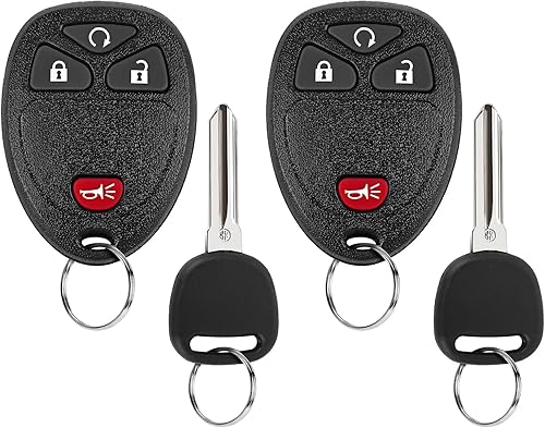 Miniatura 1 de Llavero de repuesto con control remoto sin llave para Chevy Silverado Suburban Tahoe Avalanche Equinox GMC Sierra Yukon Acadia Savana Escalade
