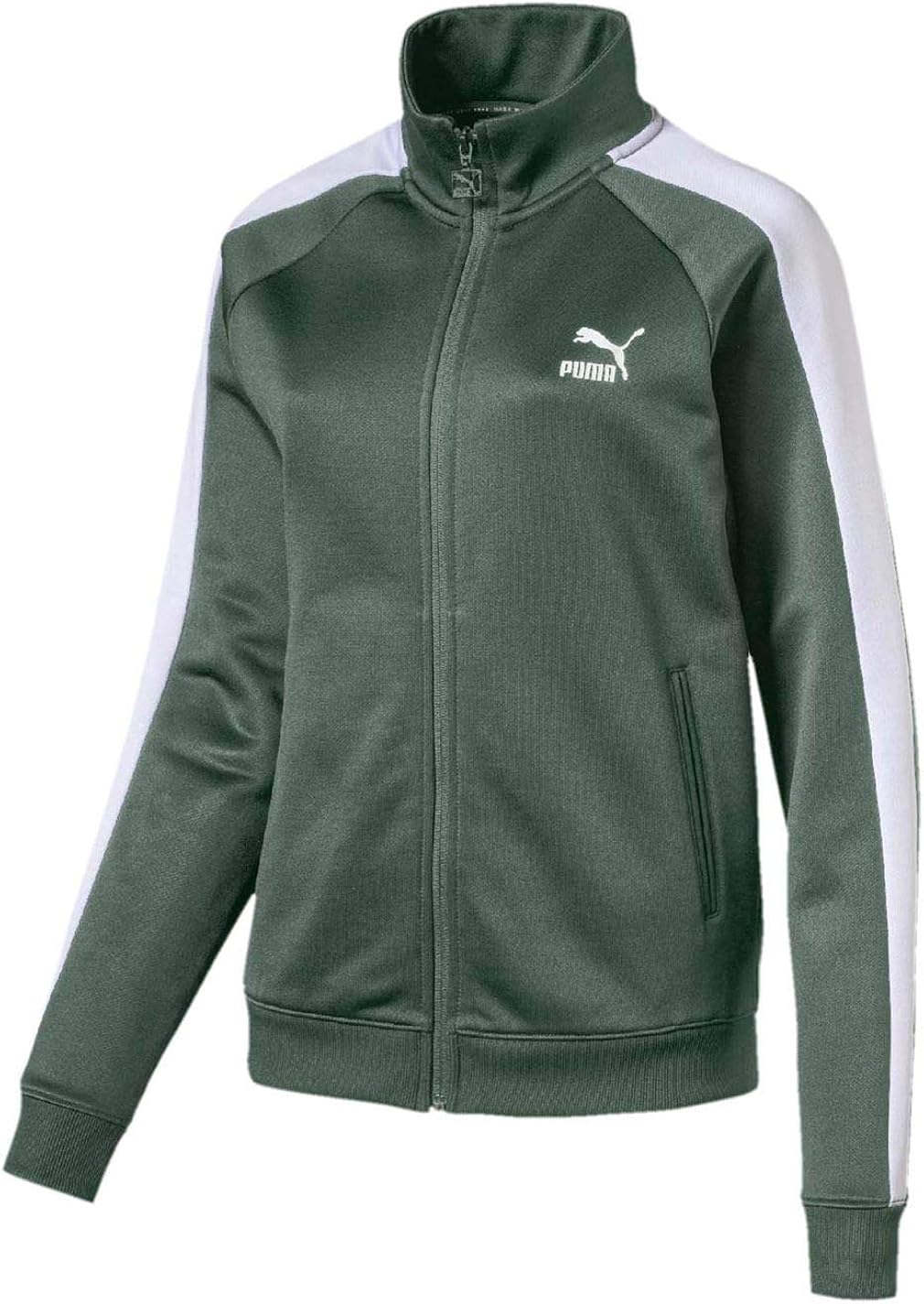 PUMA Womens Track Jacket Tracksuit Top Coat Zip Stripe Tonal Amazon