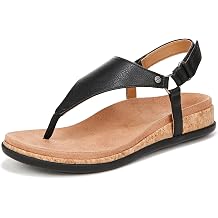 Vionic Womens Copal Kirra Fashionable Strappy Flat Sandals-Supportive Ladies Comfort Sandals that Includes a Concealed Orthotic Insole Sizes 5-12