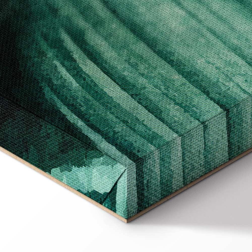 murando - Quadro Acustico Foglie tropicali 1 pezzo schiuma acustica Quadri Moderni Camera da Letto - Stampa su Tela - Pannelli Fonoassorbenti Decorativi - Fonoassorbente Acustiche