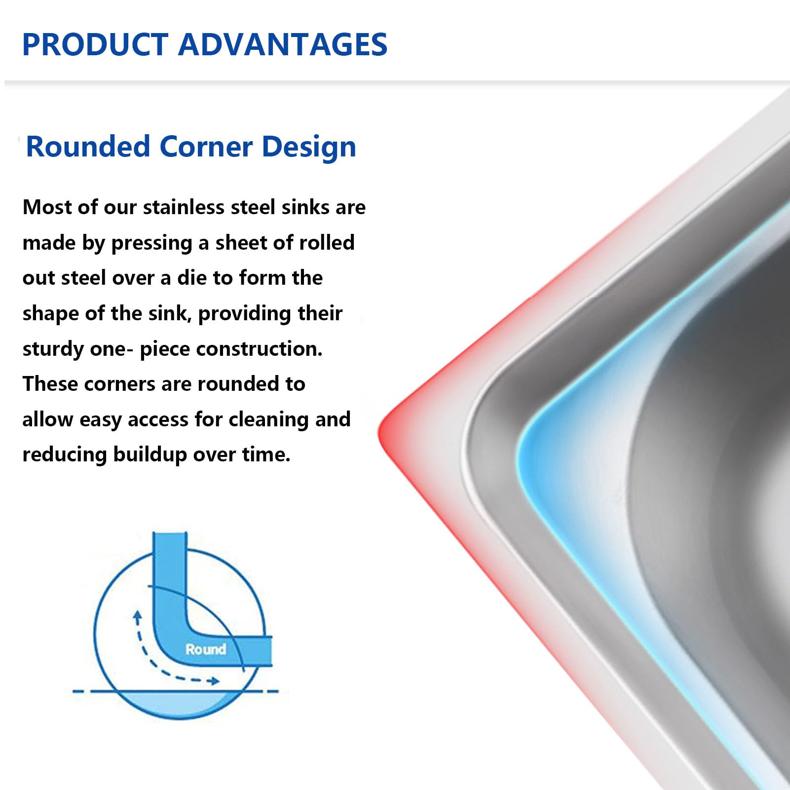 Lavavajillas Multifuncional de 2 Compartimentos para Uso Comercial, con Doble Cuy Grifo Giratorio de 360°. Ideal para Cocina, Lavandería, Exteriores, Garaje Y Restaurantes.