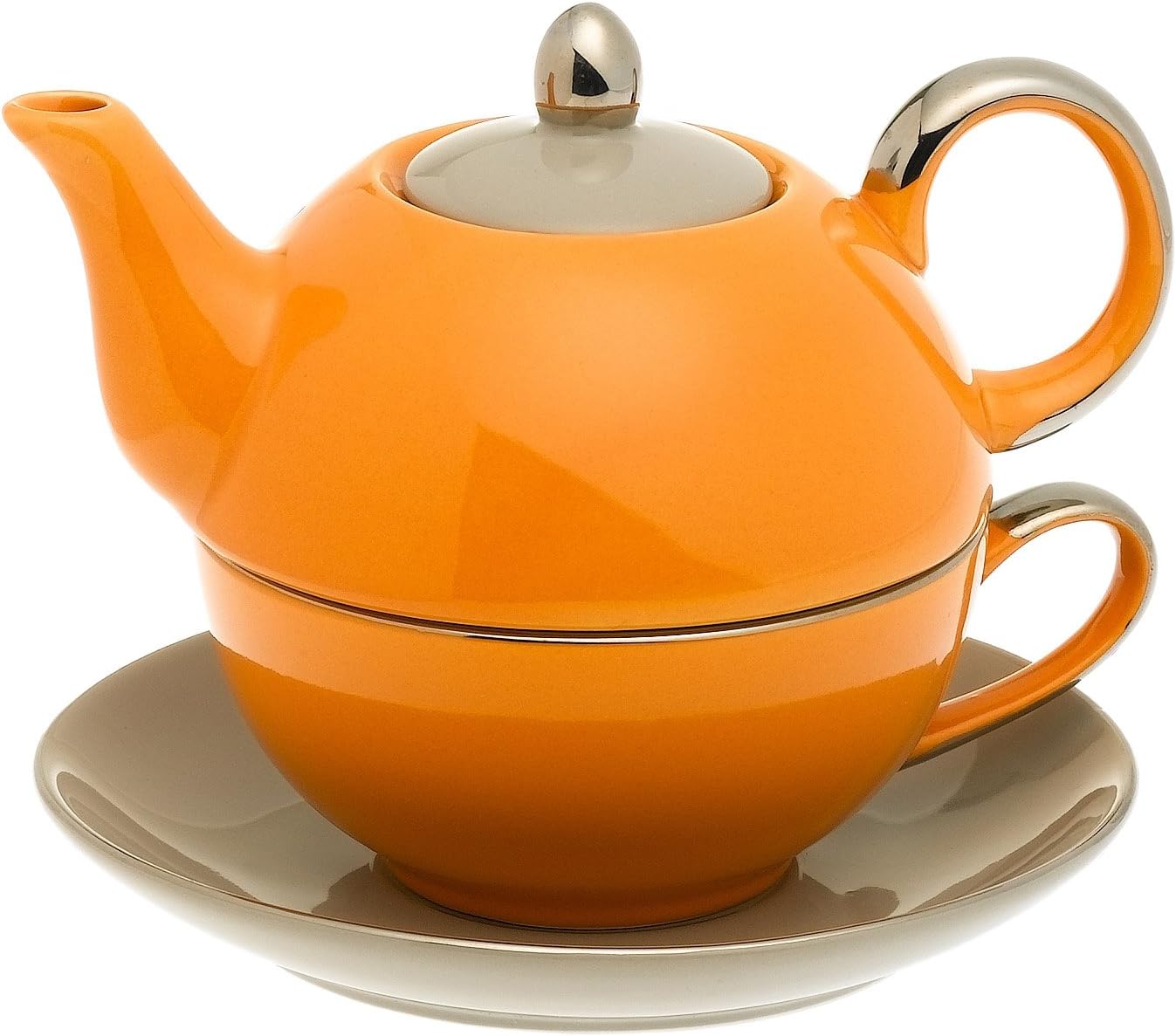 Classic Coffee & Tea by YEDI Siena 3Piece Tea For One Set