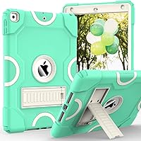 Vista 22 de Funda para iPad de 9ª generación, funda para iPad de 8ª/7ª generación, funda para iPad de 10.2 pulgadas 2021/2020/2019, funda protectora resistente