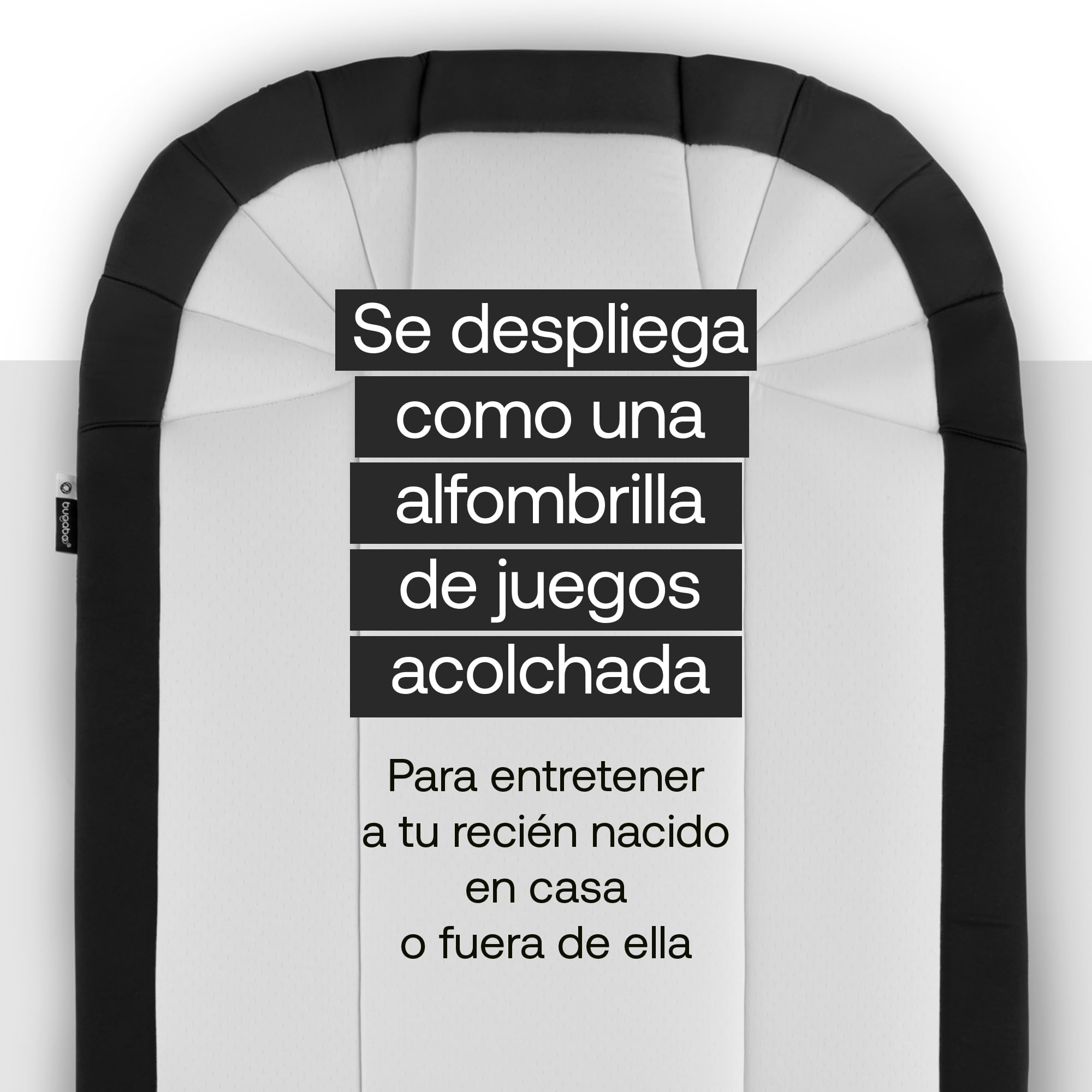 Bugaboo Nido para Bebés, Capazo Portátil 2 en 1 para Recién Nacidos