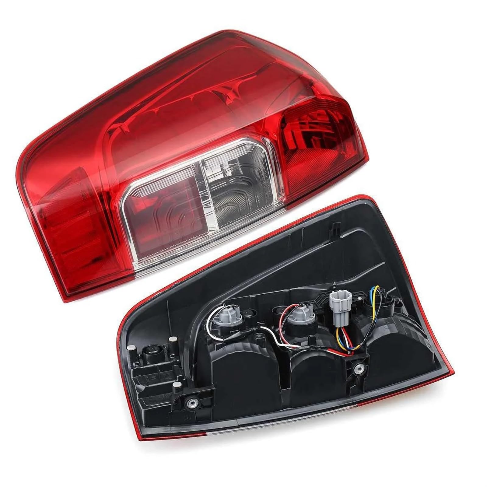 Piloto Trasero para Nissan para Navara NP300 D23 2015-2019 Luz Trasera Derecha del Coche Lámpara De Señal De Freno con Arnés De Advertencia Luz Trasera Automóvil